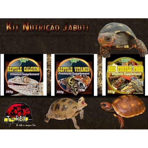 Jabuti Ração Cálcio e Vitaminas