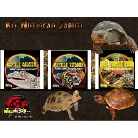 Jabuti Ração Cálcio e Vitaminas